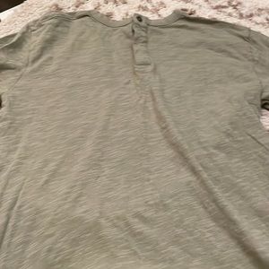 green zara shirt